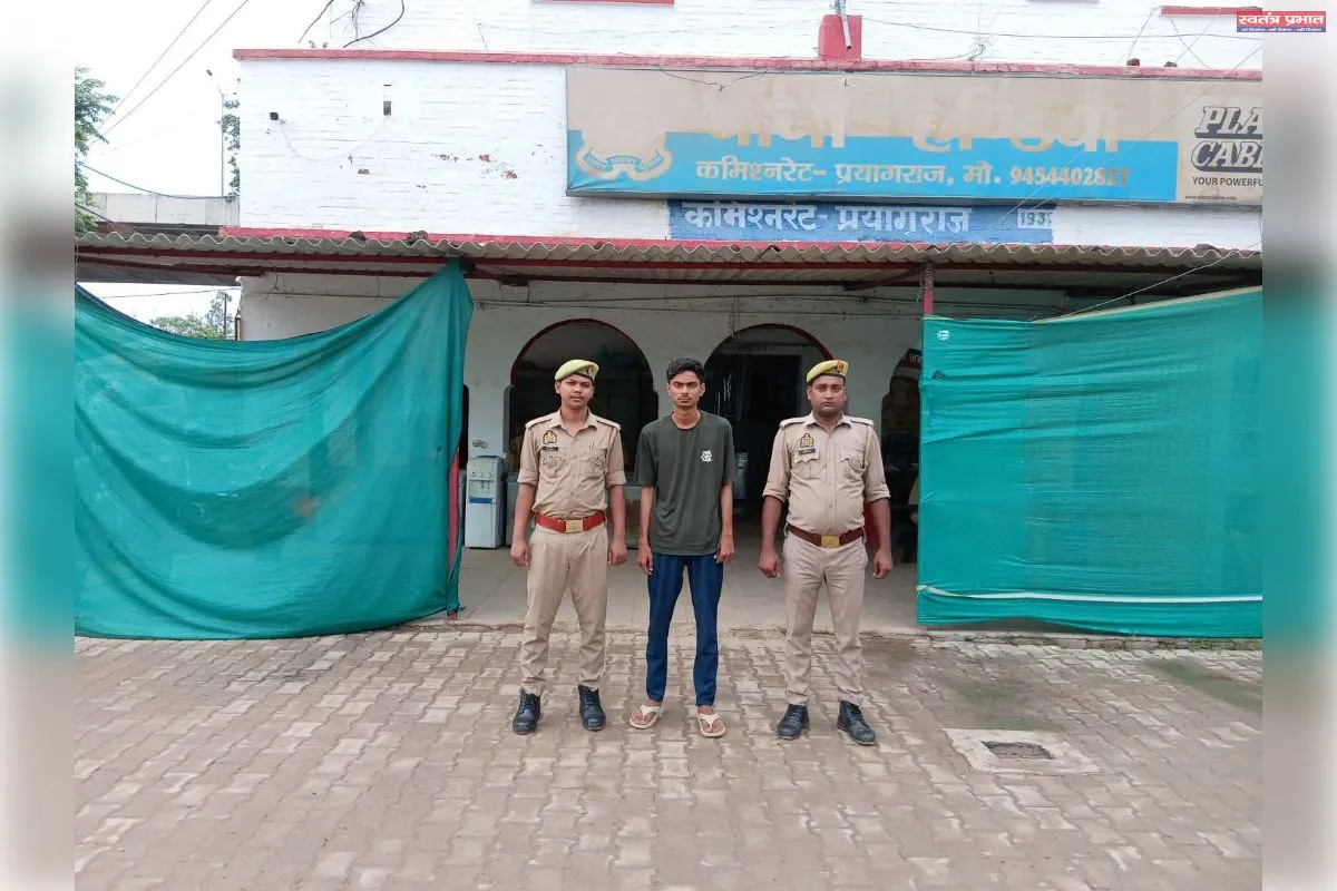 नाबालिग को बहला-फुसलाकर  दुष्कर्म के मामले में वांछित आरोपी गिरफ्तार,।