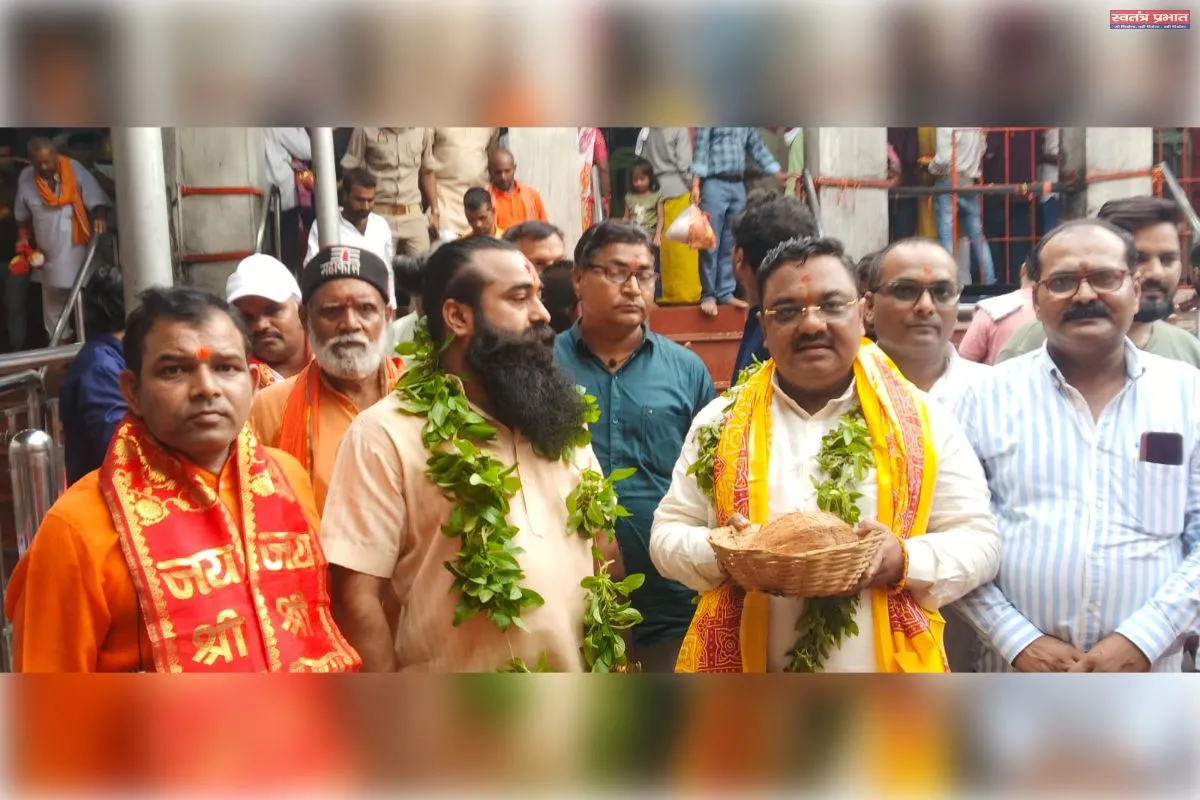 राष्ट्रीय हनुमान दल का विंध्याचल प्रवास, माँ महाविद्यावासिनी के दर्शन कर लिया राष्ट्र एवं धर्मसेवा का संकल्प