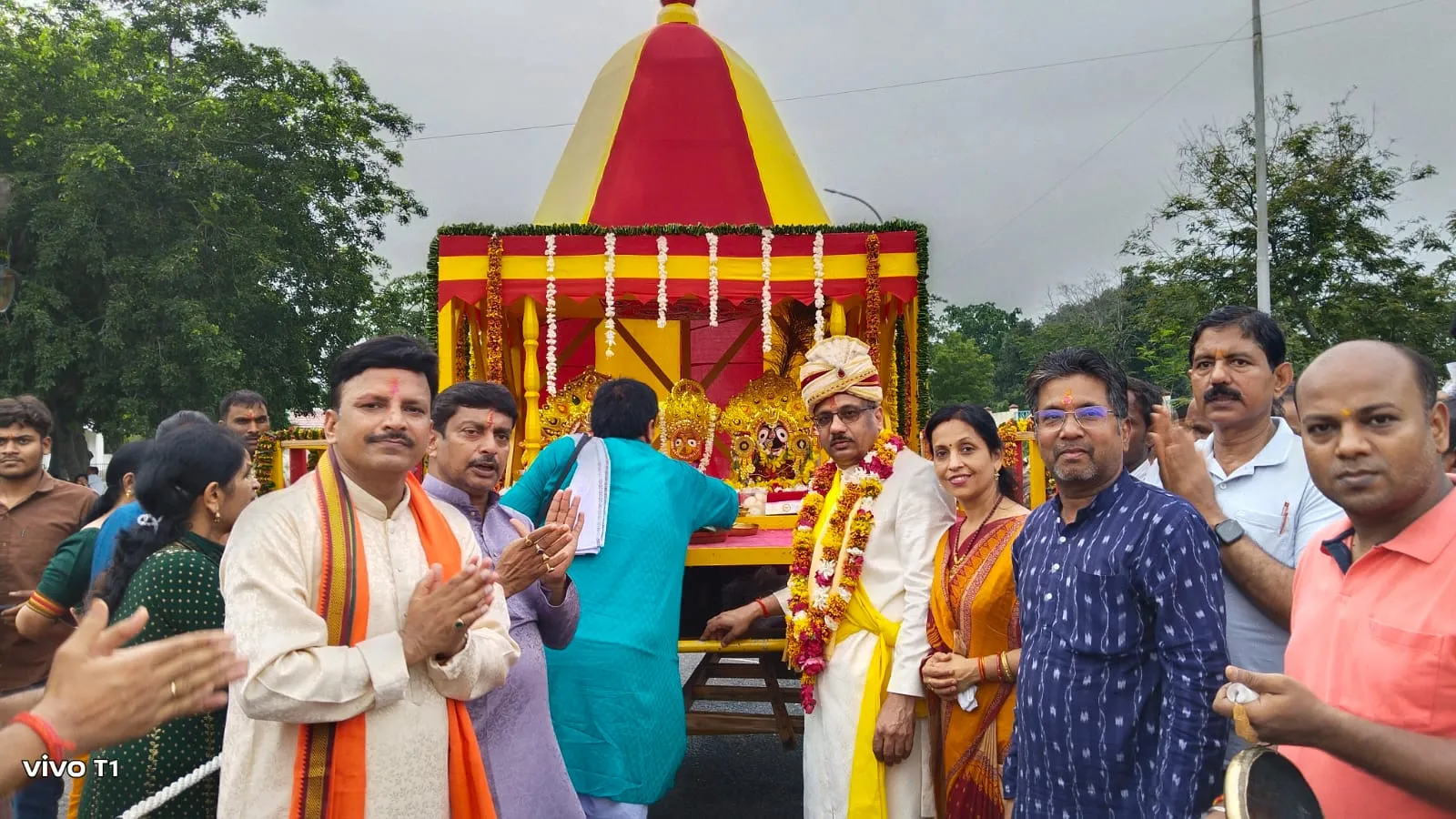 भगवान जगन्नाथजी की बहुदा यात्रा में उमड़ा आस्था का सैलाब