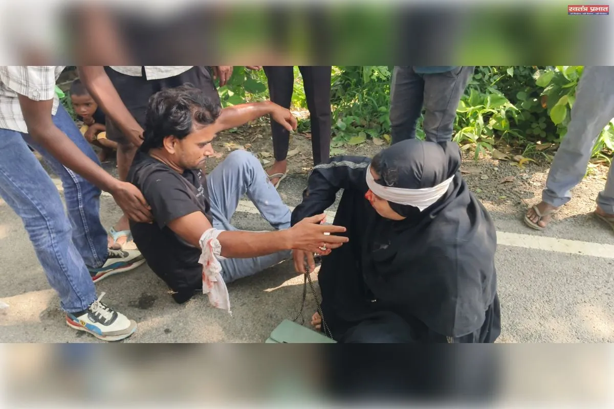महूघाट-अमारी रोड पर नीलगाय का आतंक: बाइक सवार पति-पत्नी घायल, 1 महीने में 5 हादसे, ग्रामीणों ने की शिकायत