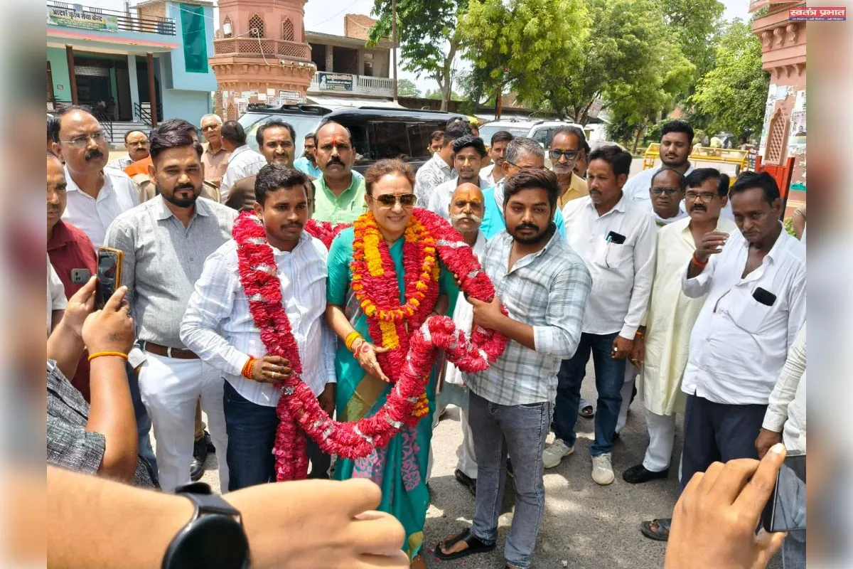 रामपुरखास को सर्वश्रेष्ठ क्षेत्र बनाने के लिए परियोजनाओं का तेजी से जारी रखने का लिया है संकल्प - मोना