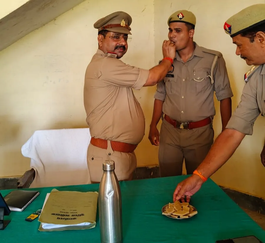 कोन थाने का सिपाही बना दरोगा, थाने सहित परिजनों में खुशी का  माहौल