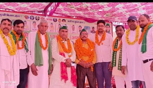 नव भारतीय किसान संगठन का पश्चिमी उत्तर प्रदेश में बड़ा सांगठनिक विस्तार, कई प्रमुख पदों पर मनोनयन