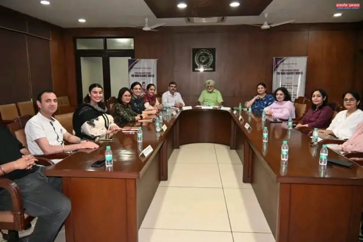 पंजाब और हरियाणा के गवर्नर 1 अगस्त को लॉ यूनिवर्सिटी में 'ड्रग्स के खिलाफ जंग' पर नेशनल कॉन्फ्रेंस में शामिल होंगे - VC डॉ. पुष्पिंदर सिंह गिल