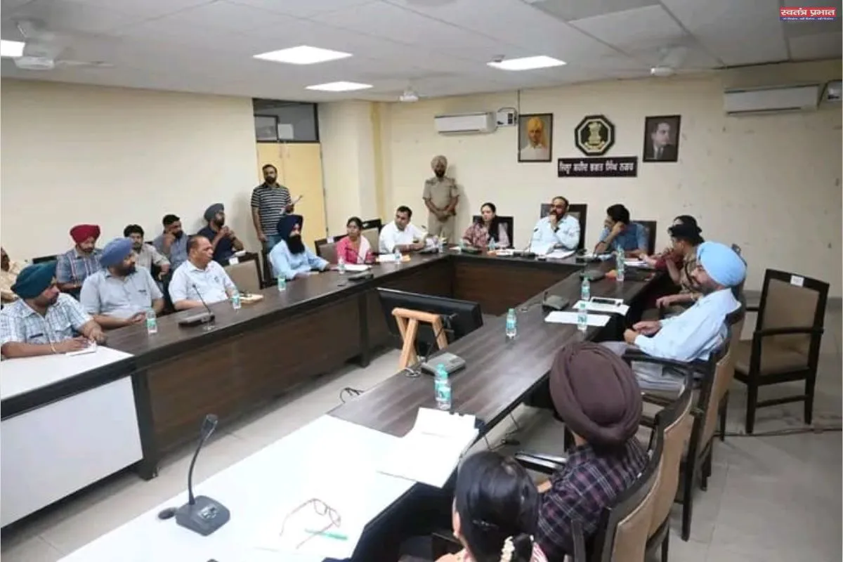 गुरु रविदास जी के 650वें प्रकाश पर्व को समर्पित 8 अगस्त को आयोजित की जा रही मैराथन दौड़ अब 11 अगस्त को होगी: डिप्टी कमिश्नर