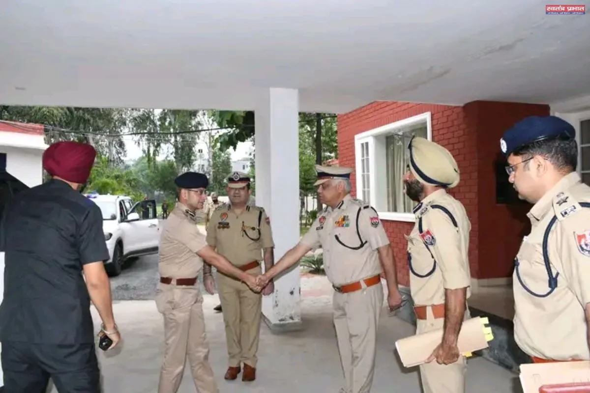 DGP पंजाब ने लुधियाना में सुरक्षा और स्वतंत्रता दिवस की तैयारियों का रिव्यू किया