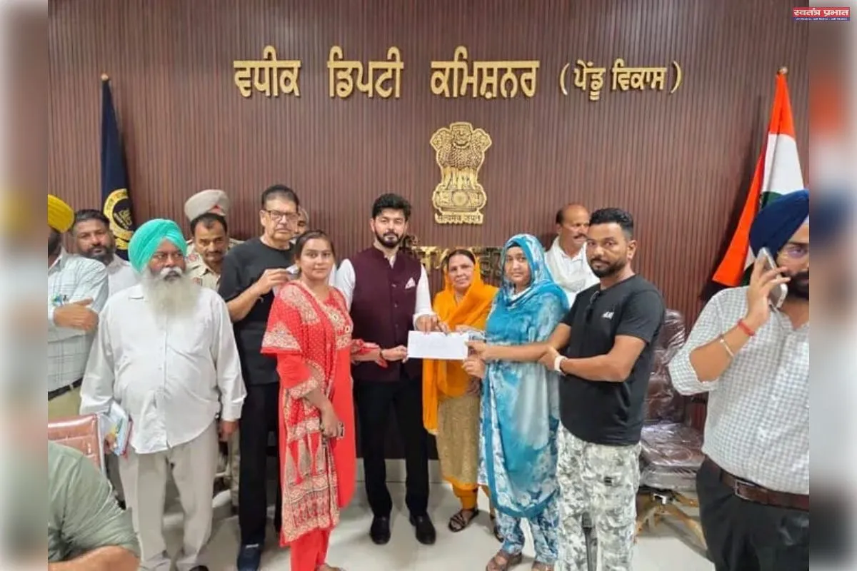 चब्बेवाल विधानसभा क्षेत्र को ₹5 करोड़ की ग्रांट मिली: MLA डॉ. इशांक कुमार