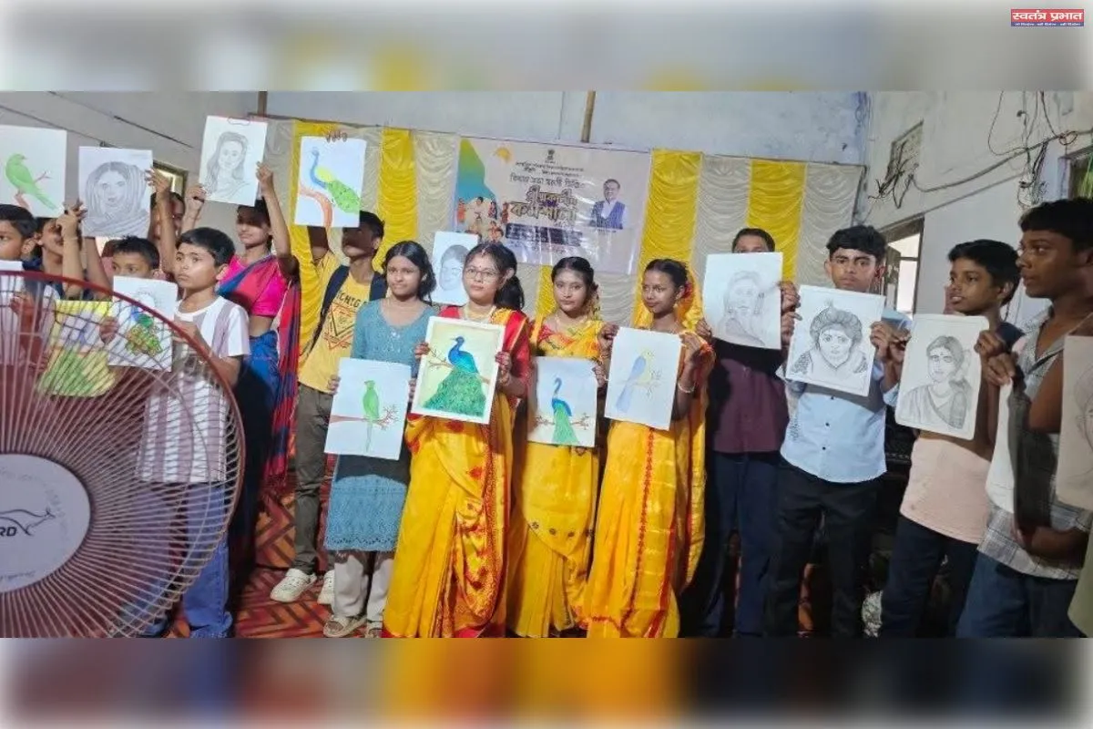 श्रीभूमि जिले के दुल्लभछड़ा सीवीपी हायर सेकेंडरी स्कूल में ग्रीष्मकालीन कार्यशाला का समापन
