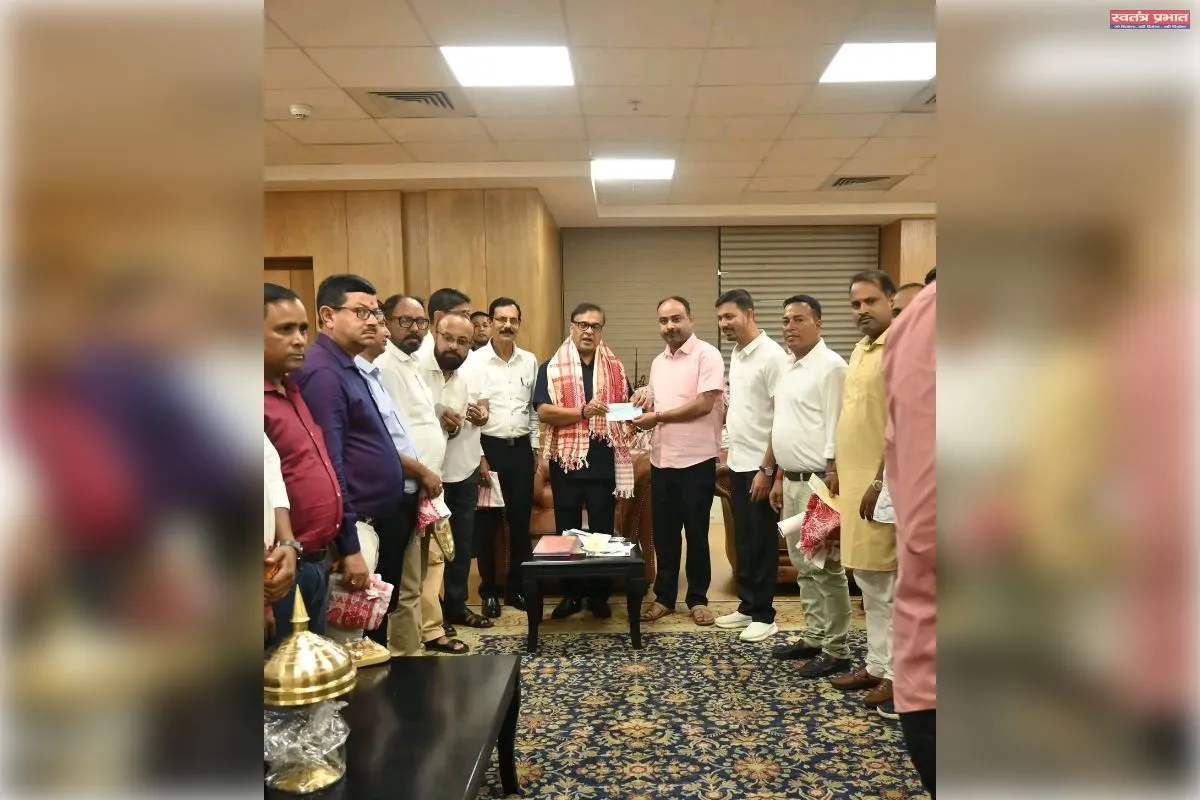 मुख्यमंत्री राहत कोष में 10.63 लाख रुपये जमा, विधायक डॉ. मिलन दास ने सहयोगकर्ताओं का जताया आभार