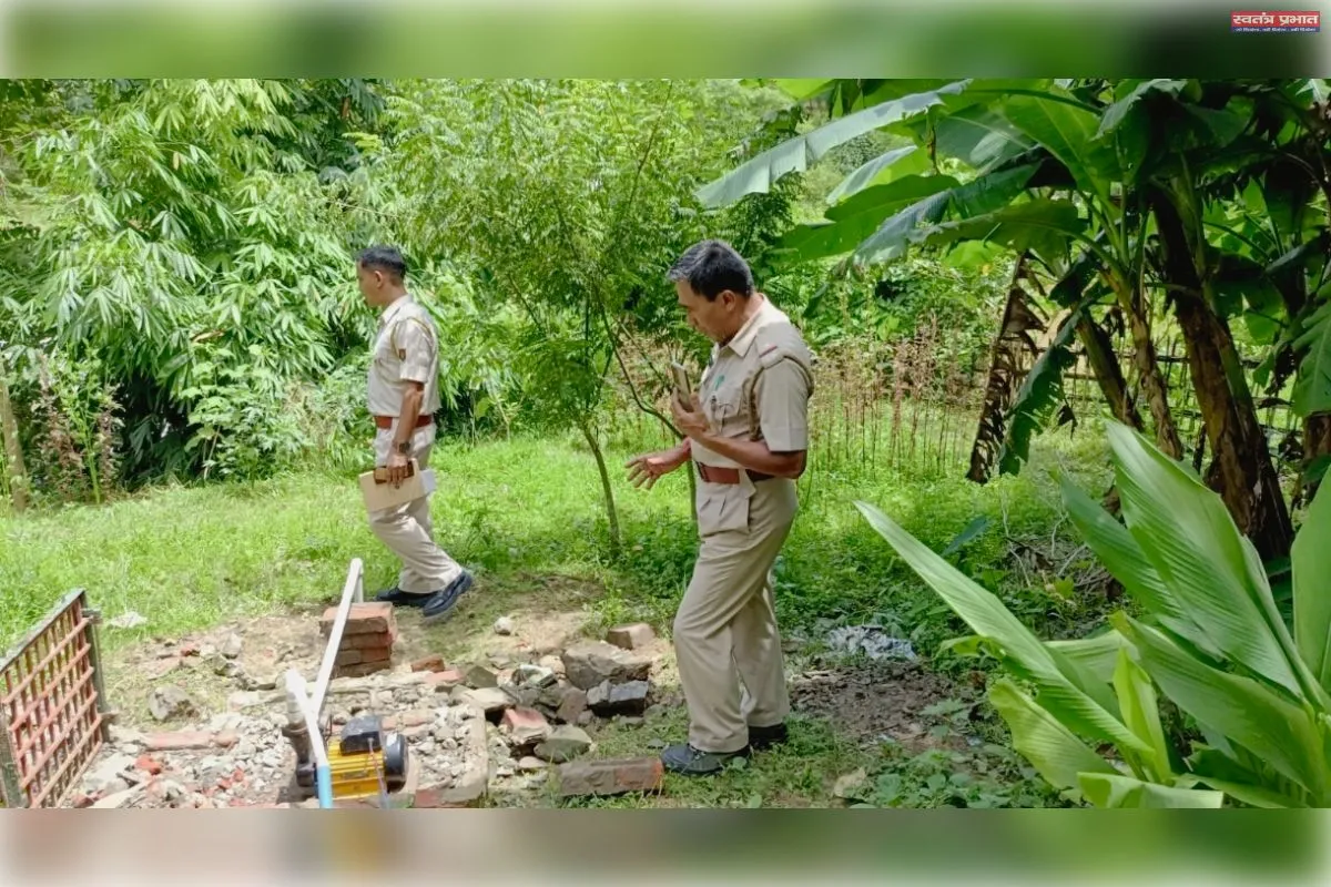 श्रीभूमि जिले के शुगारमिल में पत्रकार के घर से बिजली की मोटर चोरी, राताबाड़ी पुलिस एक्शन मूड में