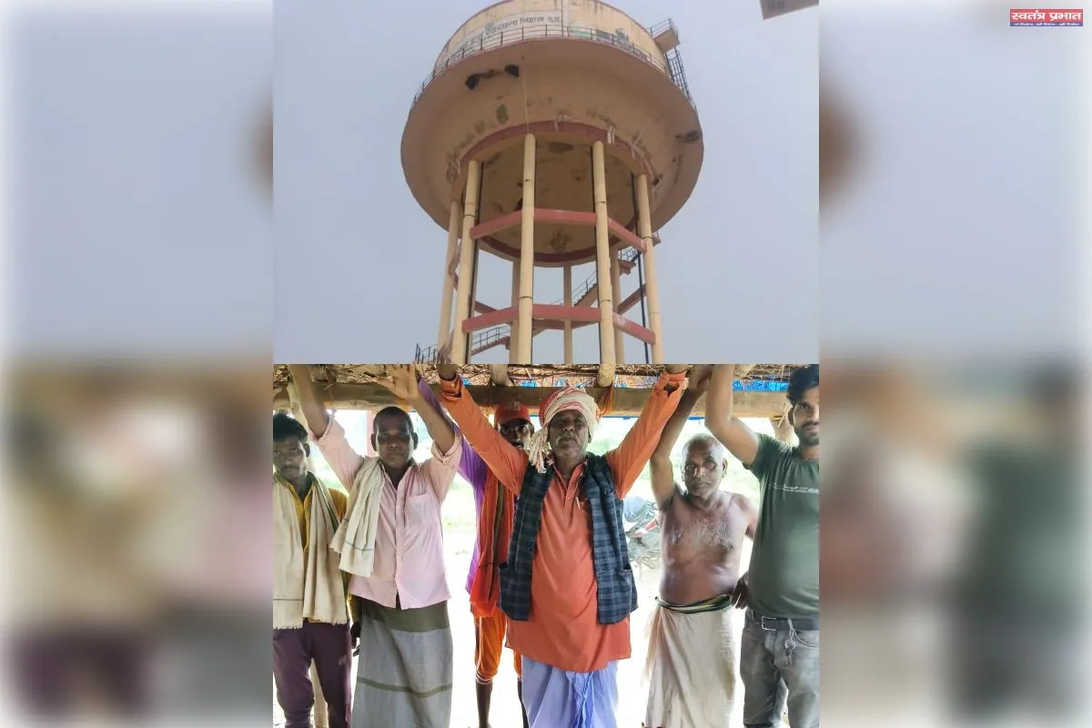 फ्लोरोसिस प्रभावित क्षेत्रों में जल जीवन मिशन की हर घर नल योजना फ्लाप, ग्रामीणों ने किया जोरदार प्रदर्शन