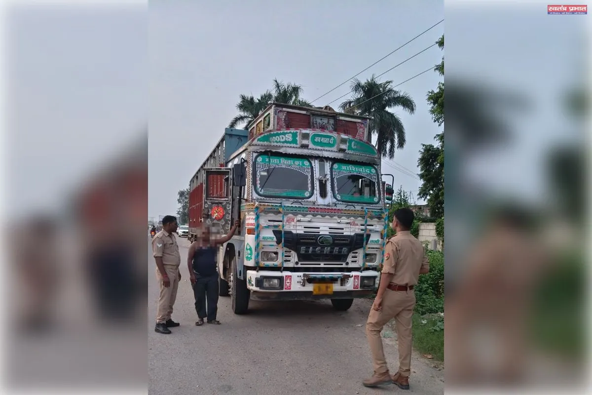 हाईवे के किनारे खड़े वाहनों पर बड़ी कार्यवाही 192 वाहनों का एमवी एक्ट के तहत चालान
