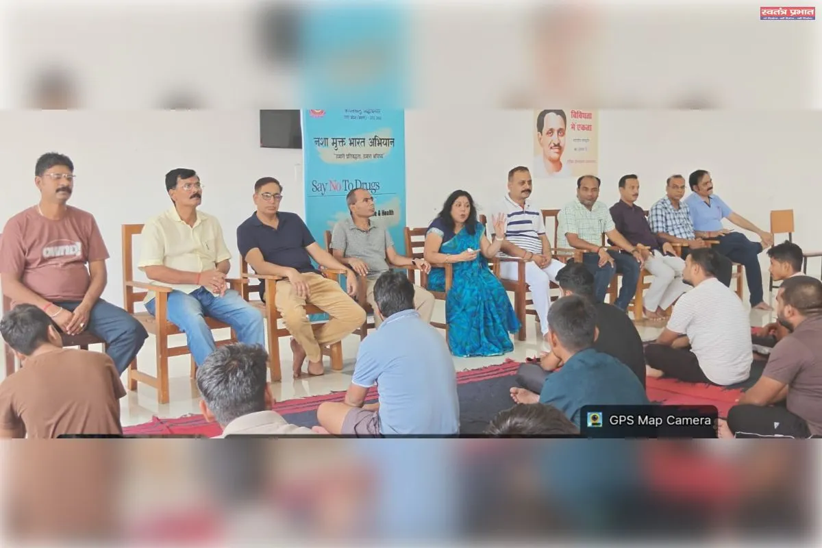 नशा मुक्त भारत के निर्माण में युवाओं की भूमिका महत्वपूर्ण : प्रो. नीता यादव