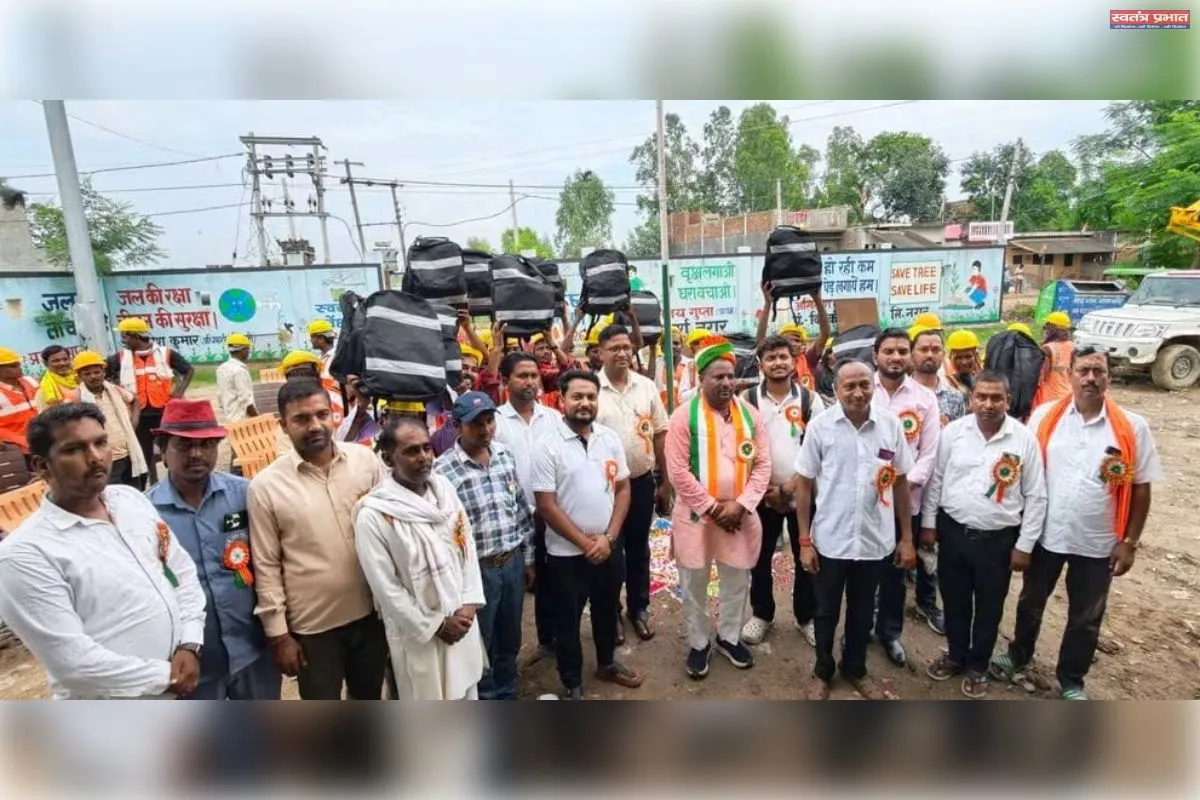 सिद्धार्थनगर :  हर्षोल्लास के साथ मनाया गया 80वां स्वतंत्रता दिवस