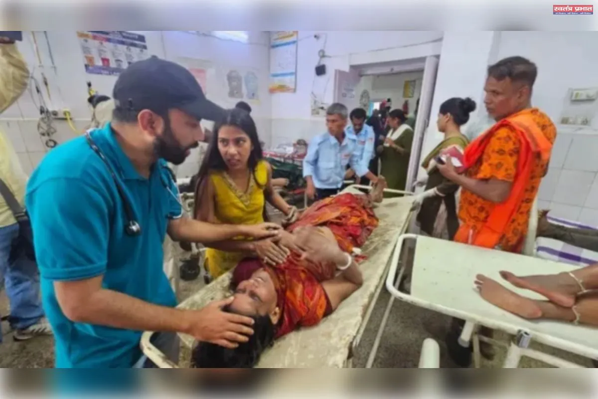अशोकधाम मंदिर में करंट की अफवाह से भगदड़, सात श्रद्धालुओं की मौत