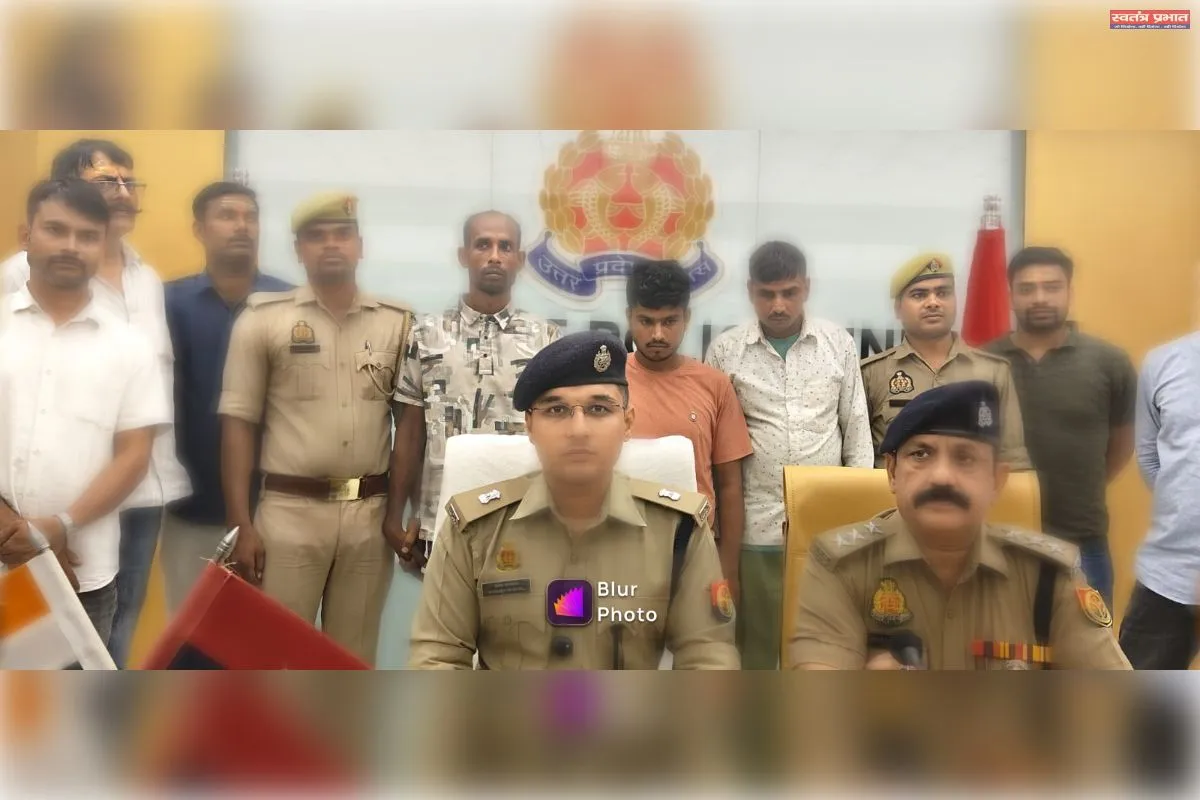 ऑपरेशन शुद्धि के तहत थाना रॉबर्ट्सगंज पुलिस एवं एसओजी/सर्विलांस टीम की संयुक्त कार्रवाई