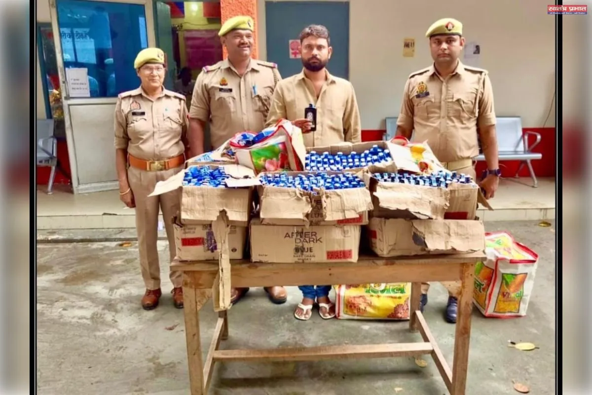 शराब तश्करी का भांडाफोड़