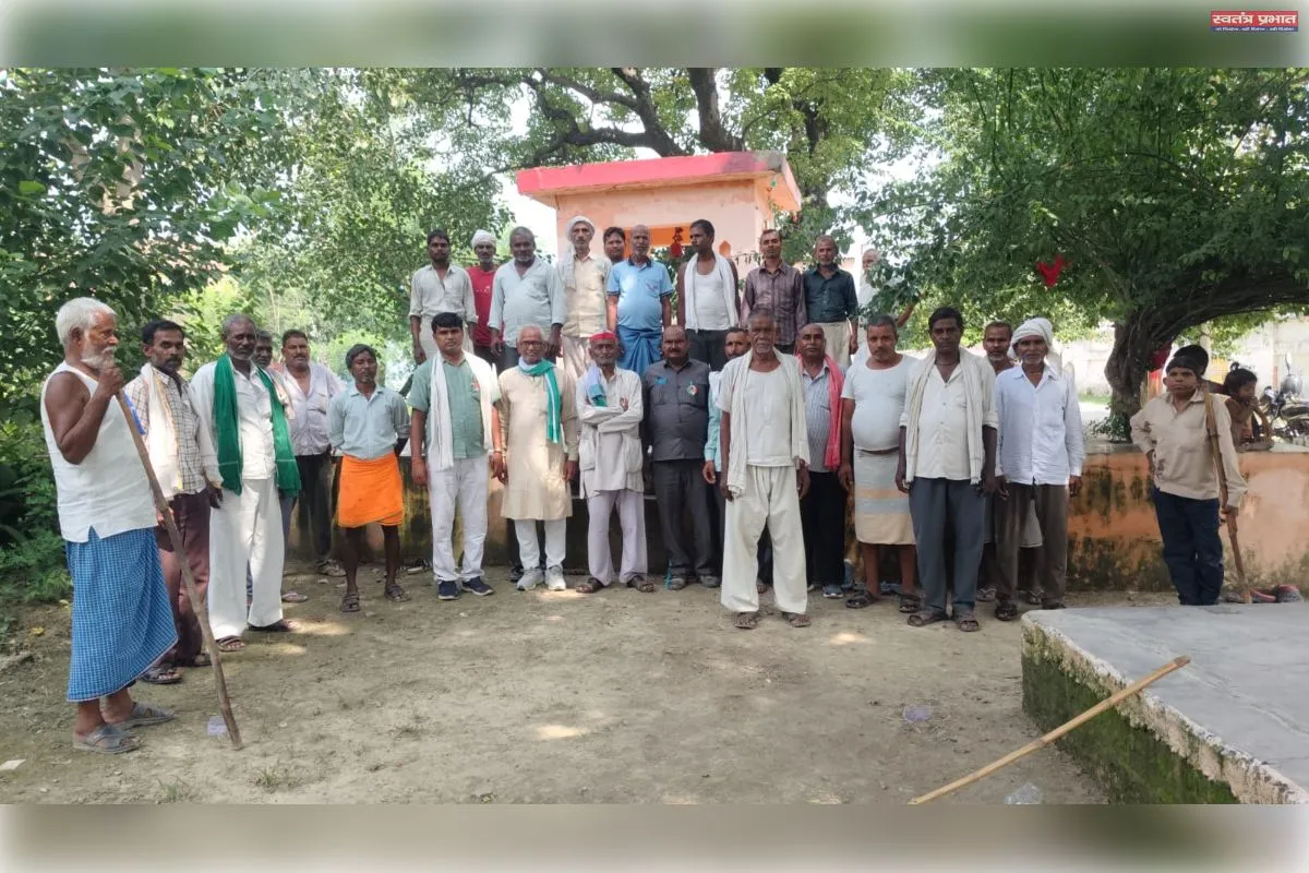 छह सौ मीटर अधूरी सड़क को लेकर किसानों में आक्रोश, 19 अगस्त से धरने की चेतावनी