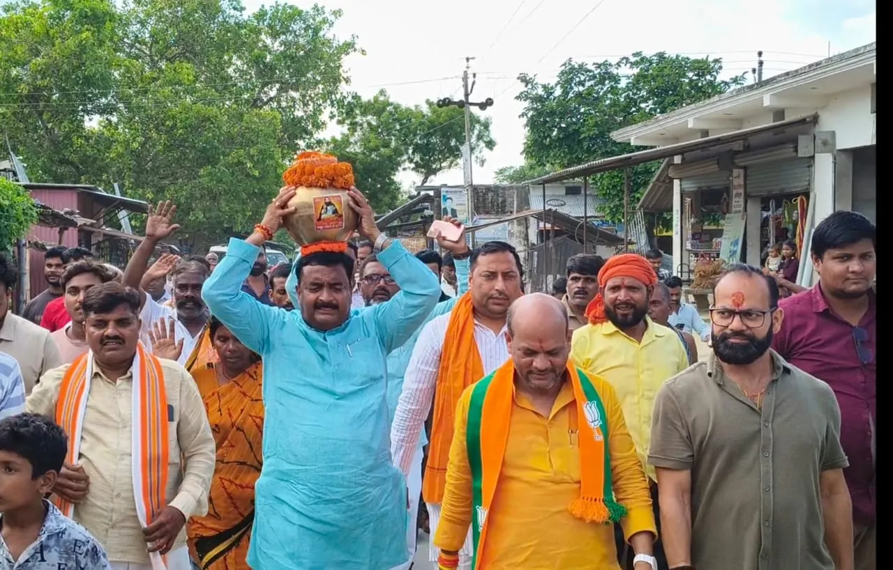 गुरु रविदास की 650वीं जयंती पर निकली कलश वंदन यात्रा