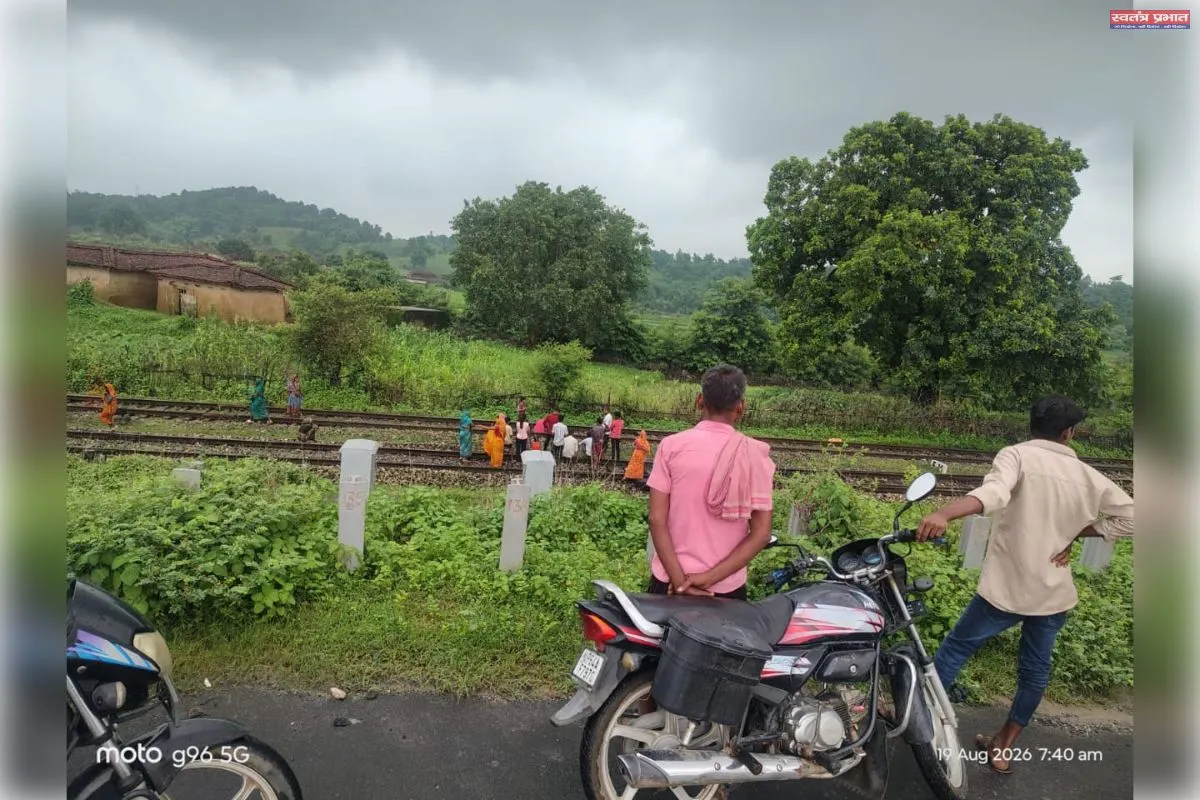मालगाड़ी की चपेट में आने से युवक की दर्दनाक मौत, सिर धड़ से हुआ अलग