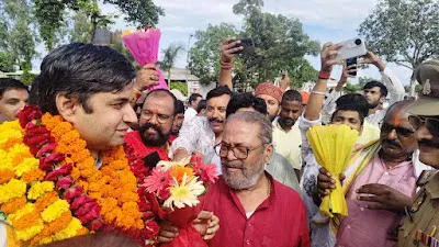राजा ऐश्वर्यराज ने जताया आभार,बस्ती आगमन पर हुआ था ऐतिहासिक स्वागत