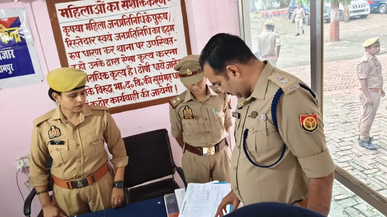 एसपी ने रेहरा बाजार थाने का किया औचक निरीक्षण