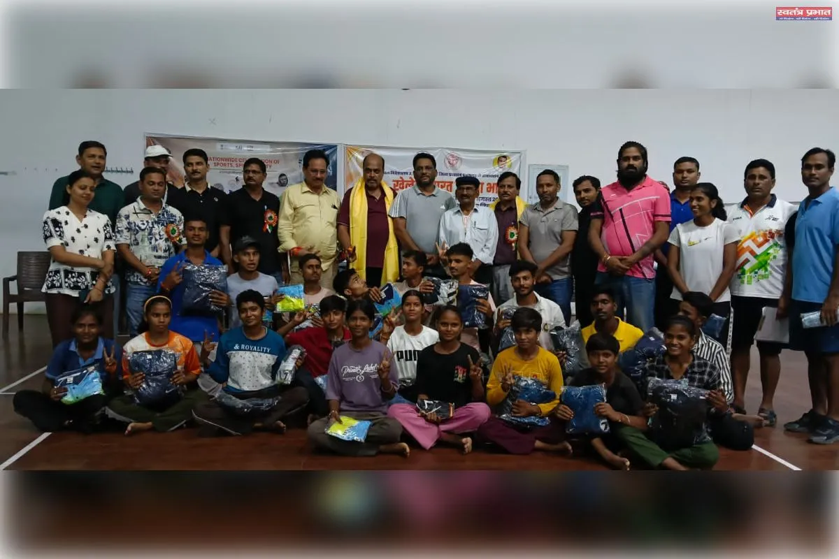 मेजर ध्यानचंद खेल दिवस के अवसर पर एथलेटिक्स प्रतियोगिता सम्पन्न
