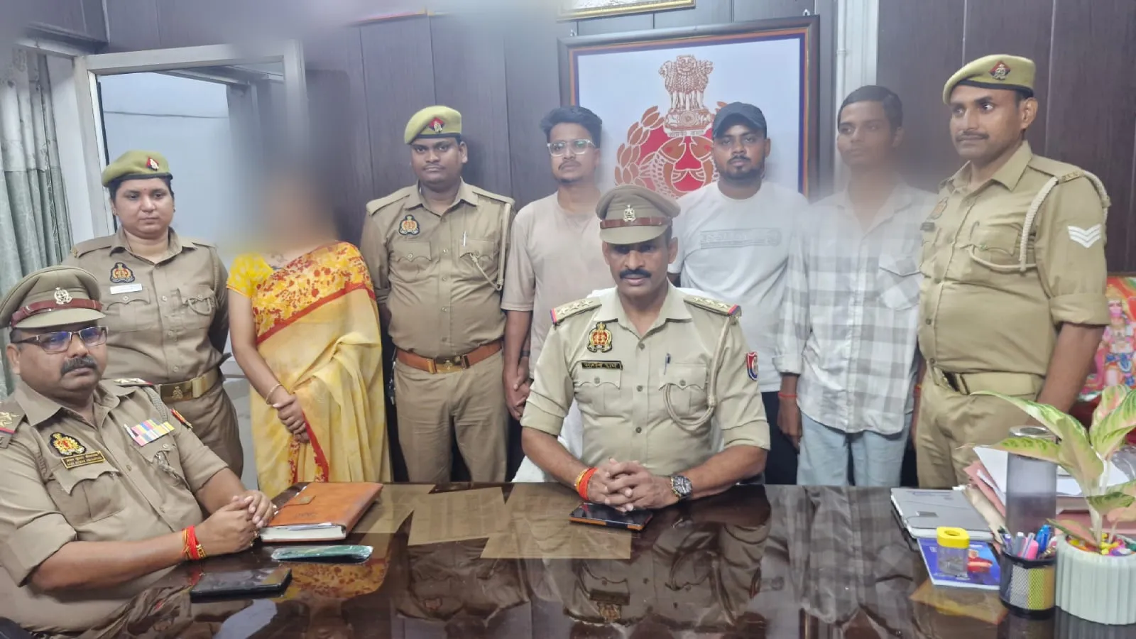 शक्तिनगर पुलिस को मिली बड़ी सफलता, प्रेम-प्रसंग में पति की हत्या की घटना का 24 घंटे के अंदर सफल अनावरण