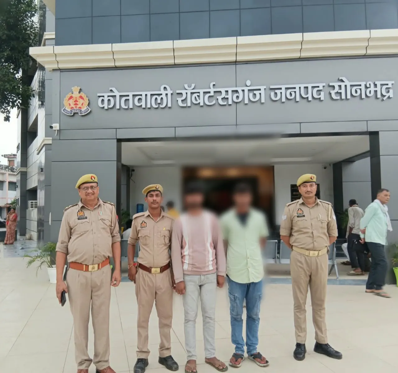 बाबा साहब डॉ. भीमराव अम्बेडकर की प्रतिमा क्षतिग्रस्त करने के आरोप में 03 नफर अभियुक्त गिरफ्तार