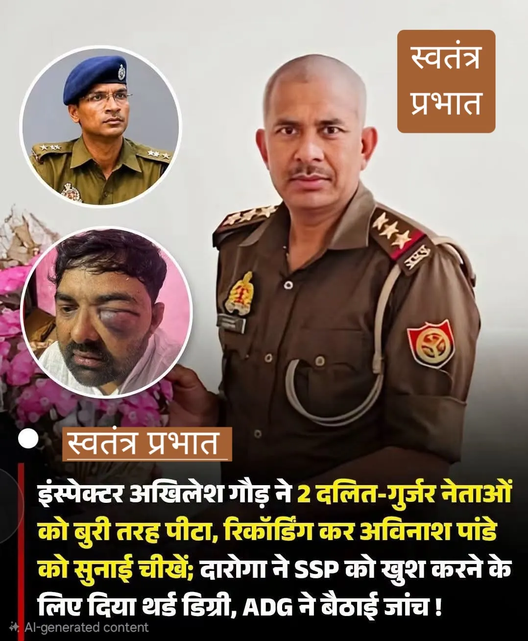 पुलिस ऑफिस प्रकरण में थाना प्रभारी समेत 8 पुलिसकर्मी लाइन हाजिर