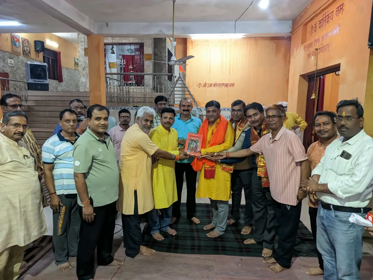 रिहंदेश्वर धाम में धूमधाम से मनाई गई रक्षा पंचमी