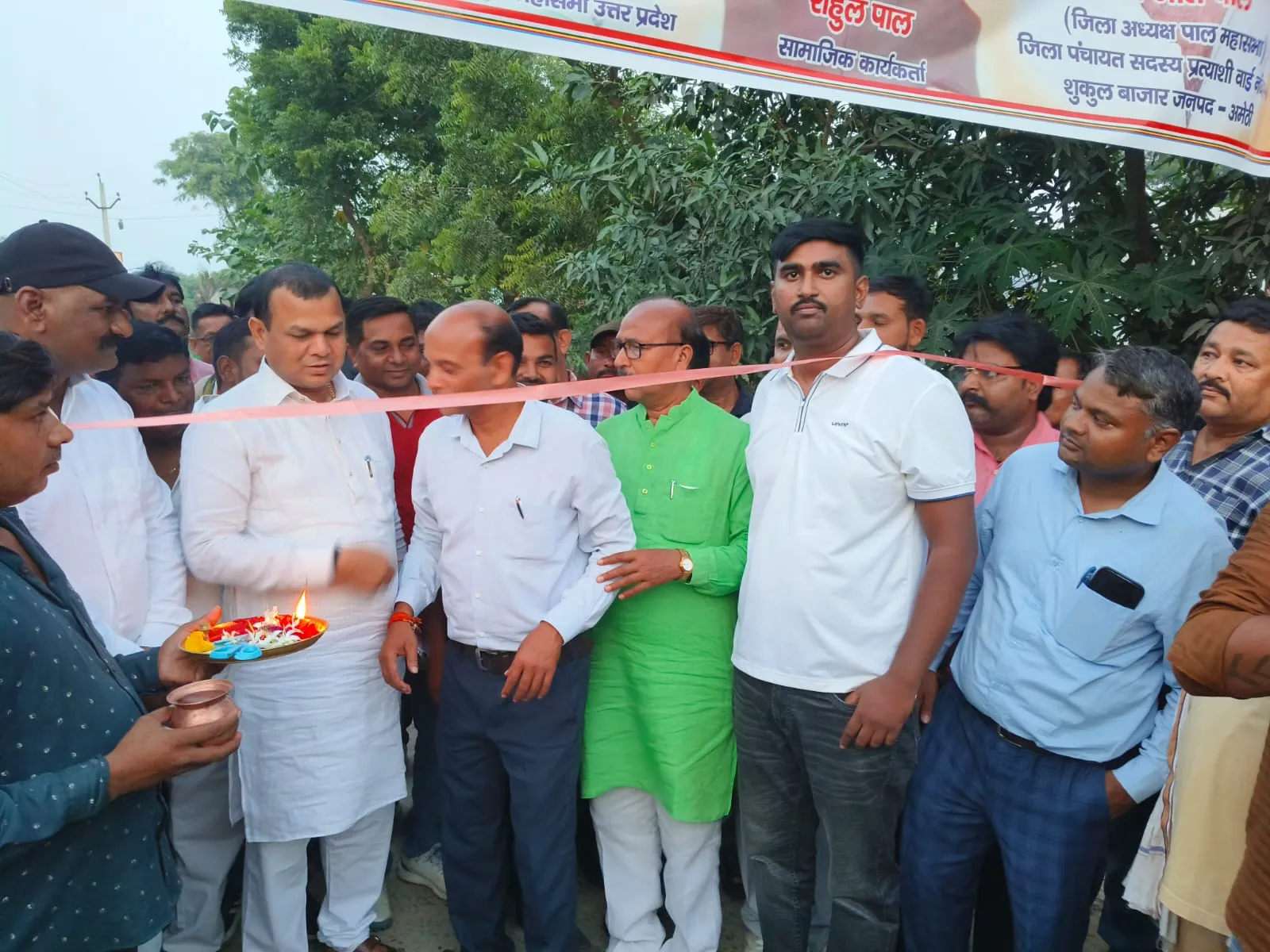 विधायक सुरेश पासी ने लोकमाता देवी अहिल्याबाई होल्कर स्मृति द्वार का किया उद्घाटन