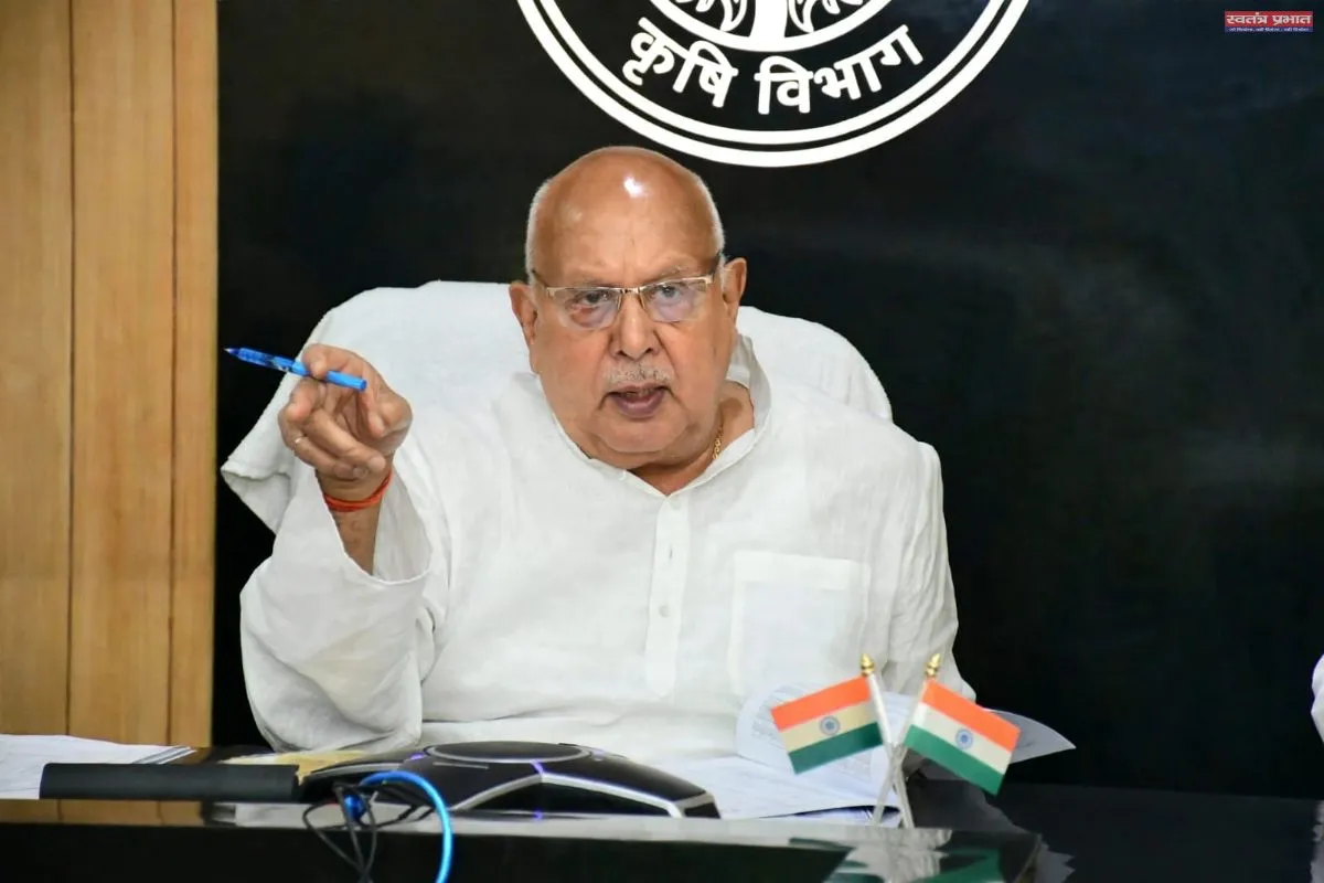 रबी सीजन में खाद-बीज की किल्लत बर्दाश्त नहीं, लापरवाह अधिकारियों पर होगी कार्रवाई