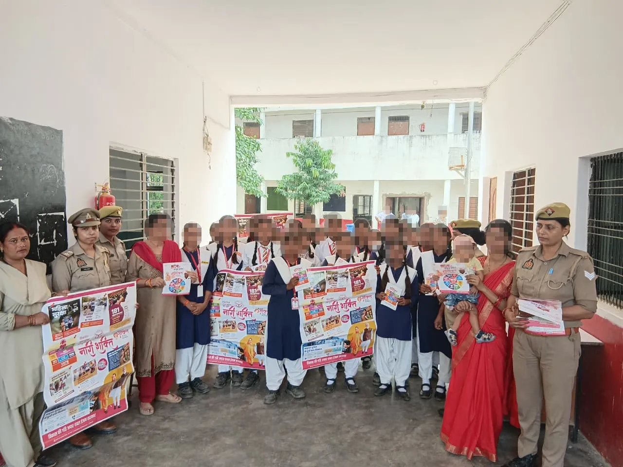 मिशन शक्ति फेज- 6.0 का जोन नगर, गंगानगर, यमुनानगर व रिजर्व पुलिस लाइन्स कमि0 प्रयागराज  में कार्यक्रम आयोजित 