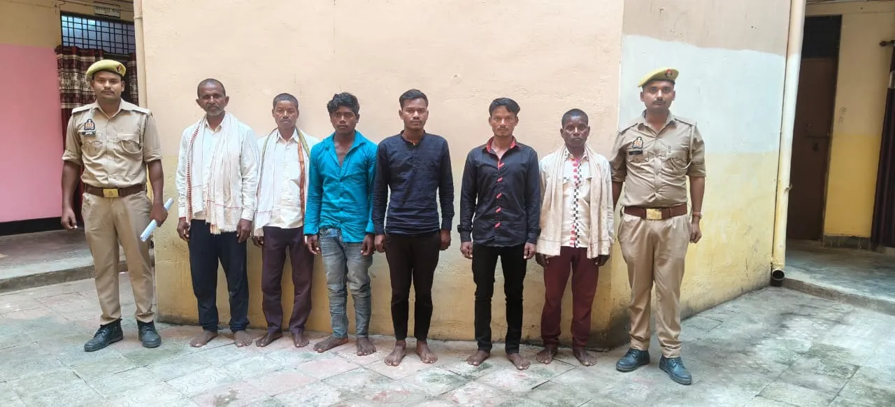 कोन पुलिस की कार्रवाई, शांति व्यवस्था के मद्देनजर 10 लोग गिरफ्तार