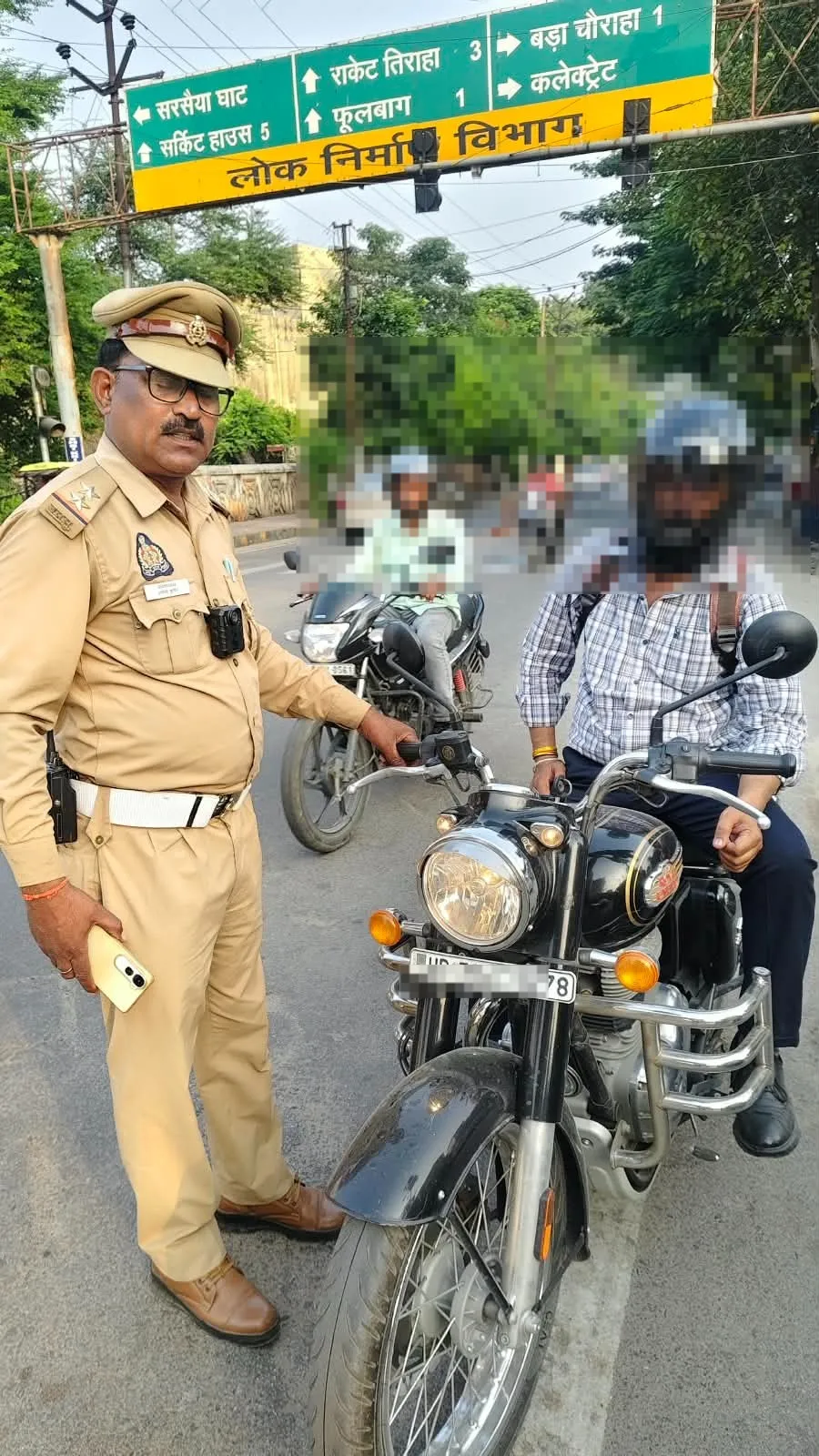 मॉडिफाइड साइलेंसर और प्रेशर हॉर्न पर कानपुर पुलिस का शिकंजा, 153 वाहनों के चालान