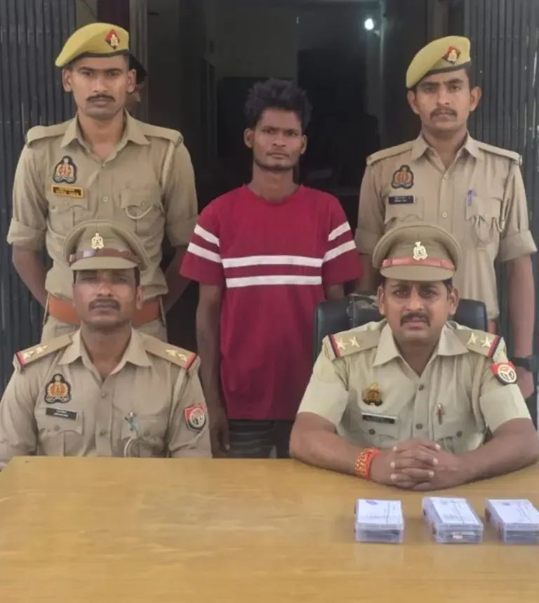 बस्ती में एक साल से फरार शातिर चोर नतीउल्लाह गिरफ्तार, मुंडेरवा पुलिस की बड़ी कार्रवाई