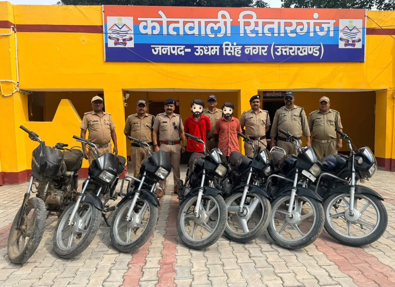 वाहन चोरी गिरोह का पर्दाफाश, दो आरोपी गिरफ्तार