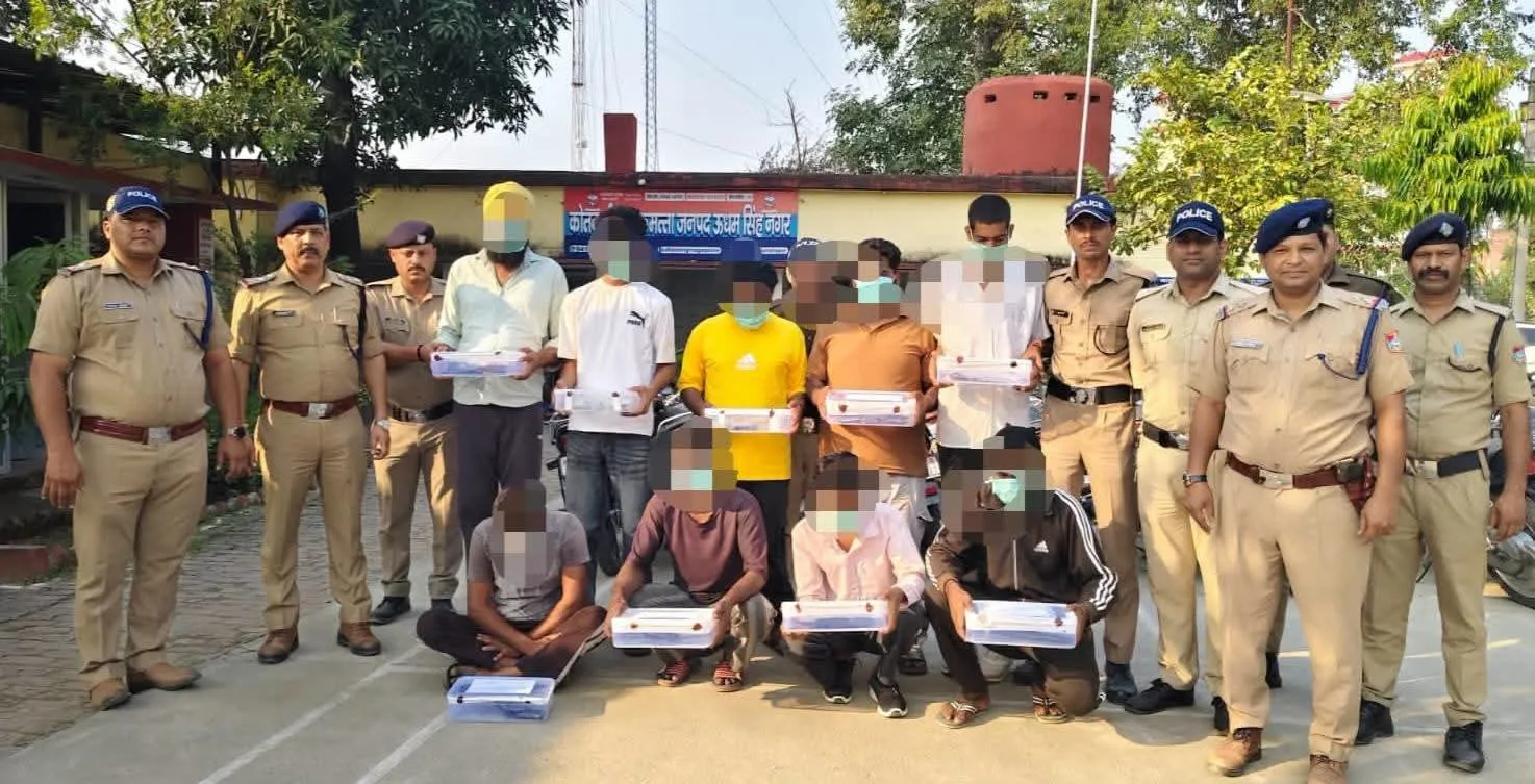 बिचुआ भूड़ में 10 घंटे चला पुलिस का सर्च ऑपरेशन, 10 अवैध तमंचे बरामद
