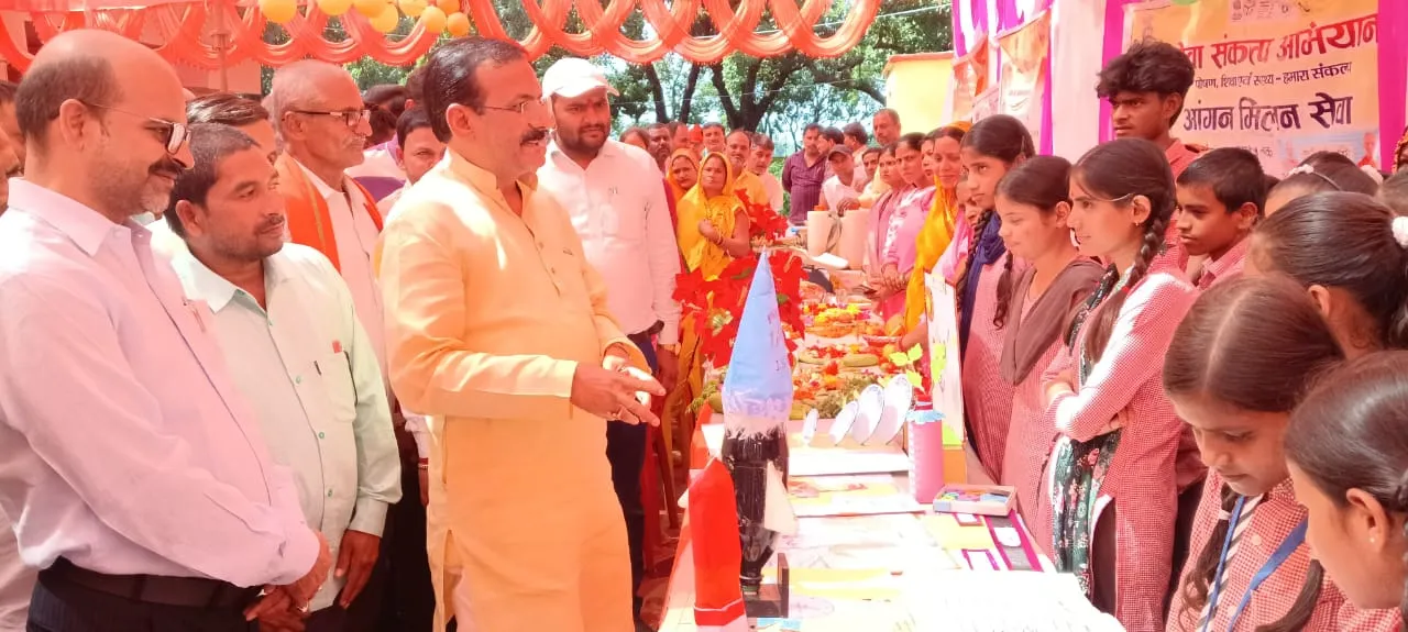 सेवा संकल्प  अभियान - जनकल्याणकारी योजनाओं को जन-जन तक पहुंचाने का संकल्प