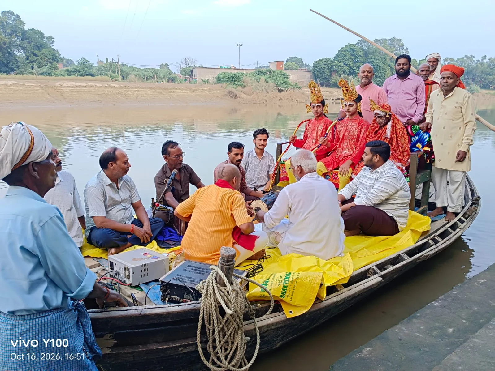 उसका में राम वन गमन और केवट संवाद का हुआ सजीव मंचन