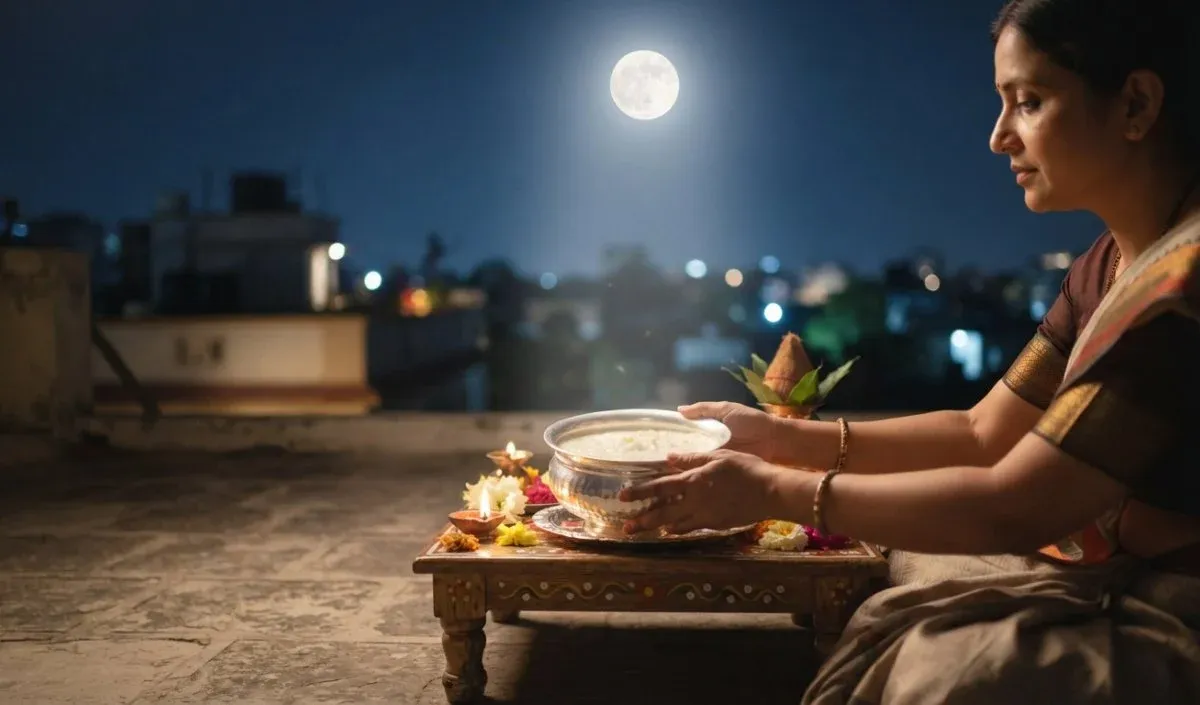 शरद पूर्णिमा की रात खुले आसमान में क्यों रखी जाती है खीर? जानिए अमृत वर्षा की मान्यता और चांदी के पात्र का महत्व