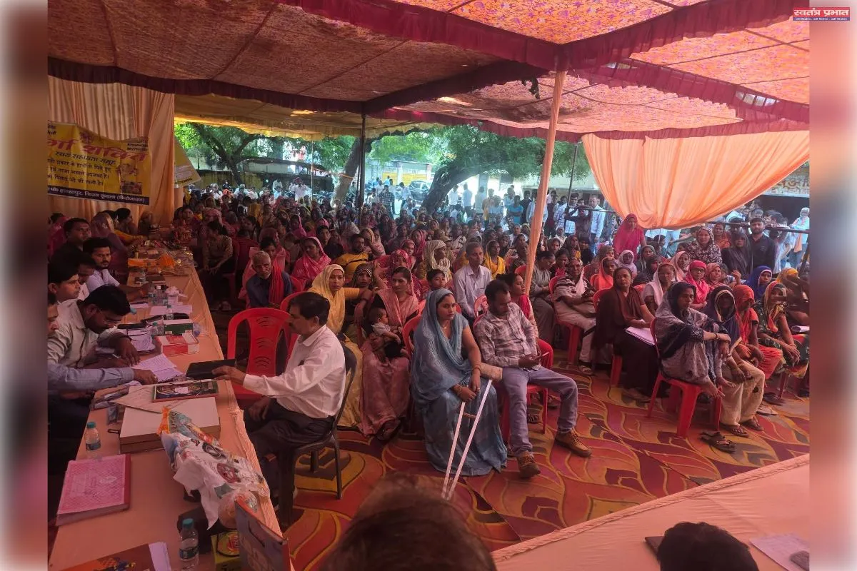 सेवा पखवाड़ा के तहत टूण्डला ब्लॉक में जनकल्याणकारी योजनाओं की जानकारी