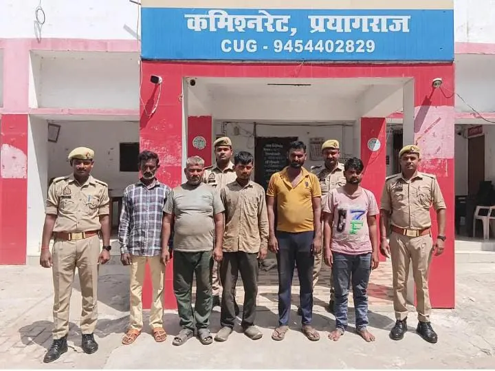 सरिया चोरी करते पांच गिरफ्तार, 3050 किलो सरिया और पिकअप बरामद