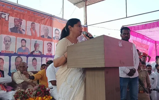 भाजपा सरकार में लोकतंत्र का घोटा जा रहा गला- विधायक पल्लवी पटेल
