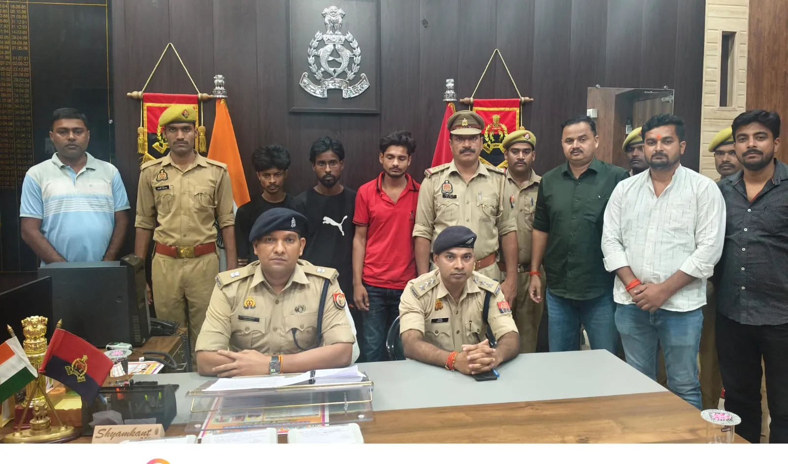एंटी थेफ्ट, पुलिस और एसओजी की संयुक्त कार्यवाही में मवेशी चोरी गिरोह के तीनसदस्यगिरफ्ता 