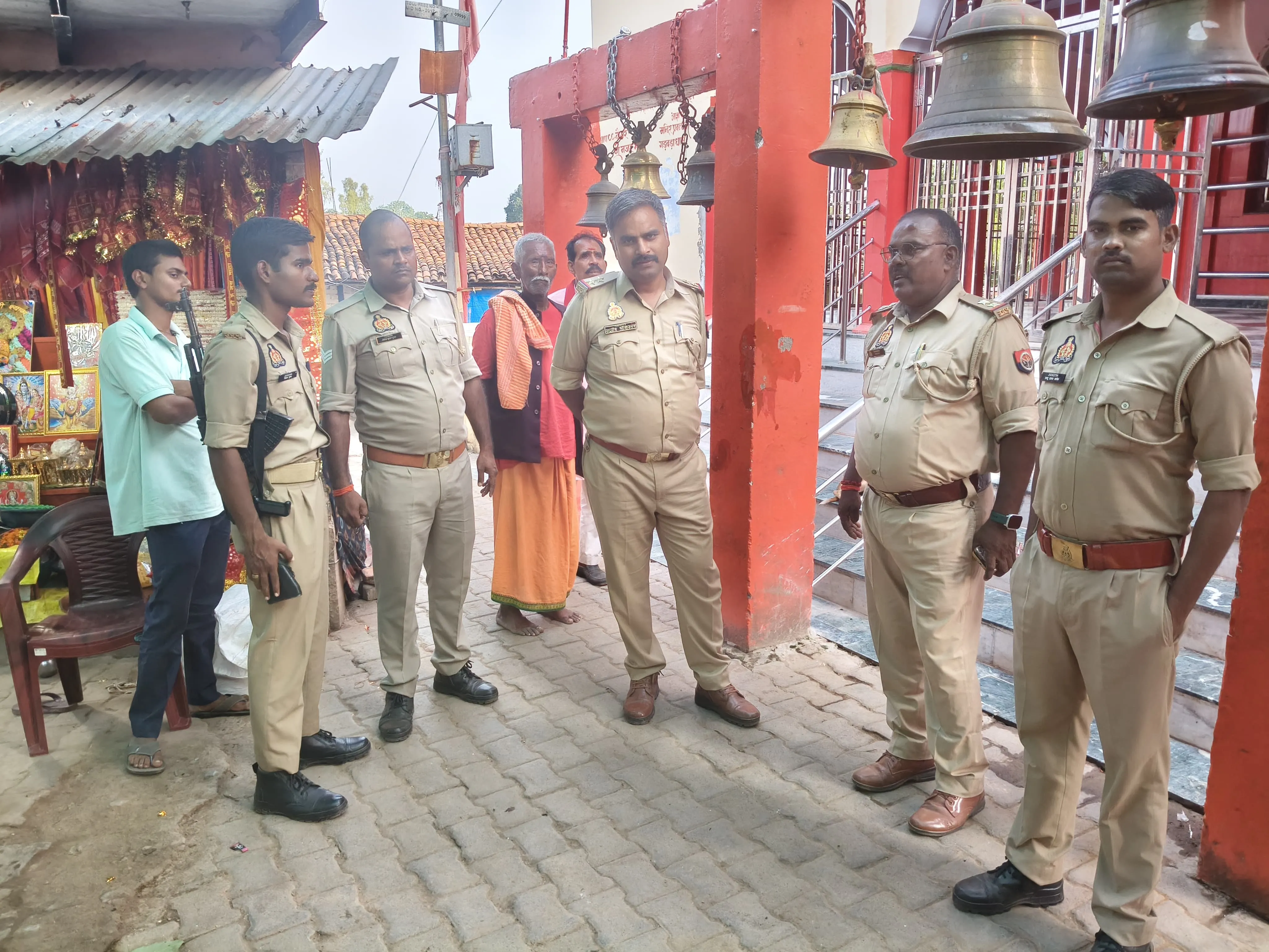 गड़बड़ा धाम में नवरात्र मेले की तैयारियां पूरी, सुरक्षा के पुख्ता इंतजाम