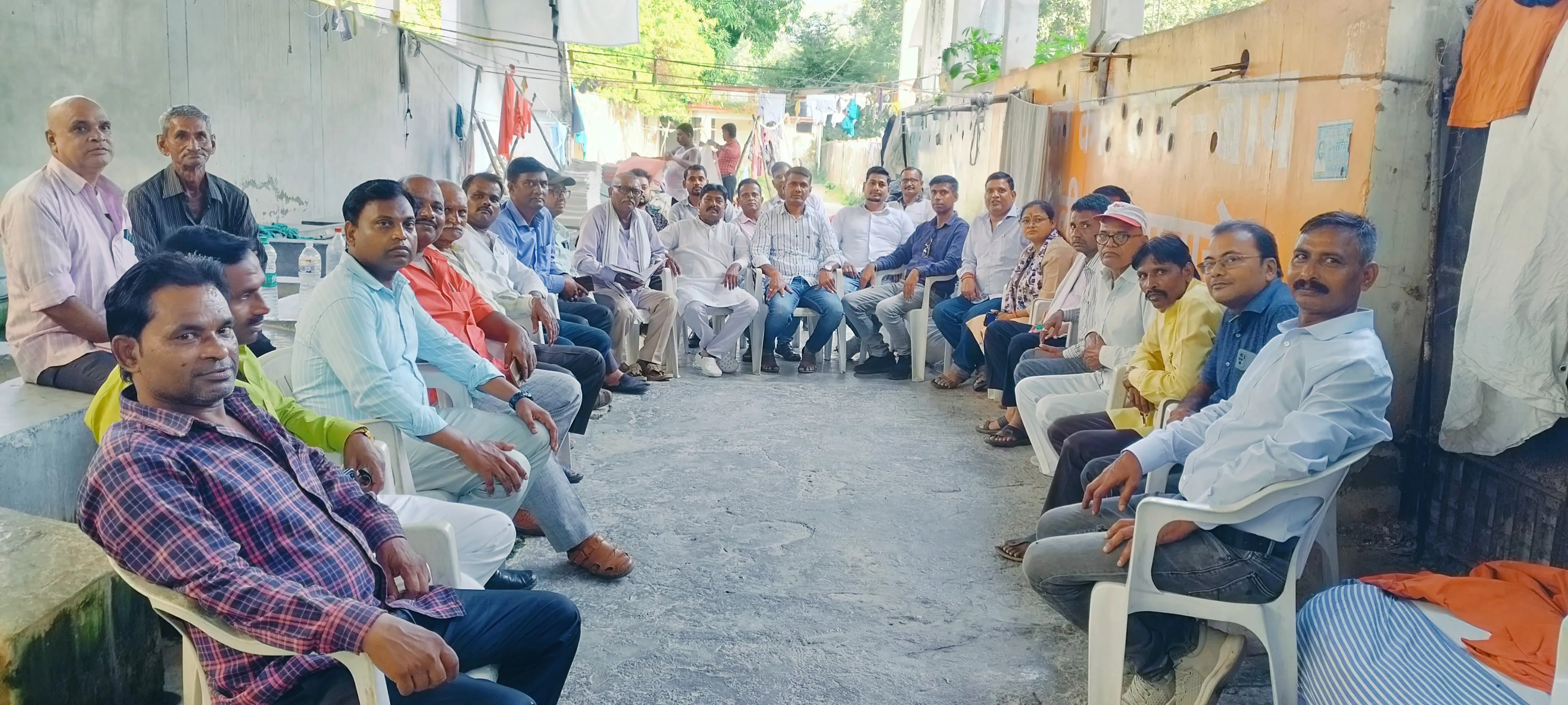 धोबी समाज के चुनाव केी नई चुनाव समिति के गठन पर हुई 