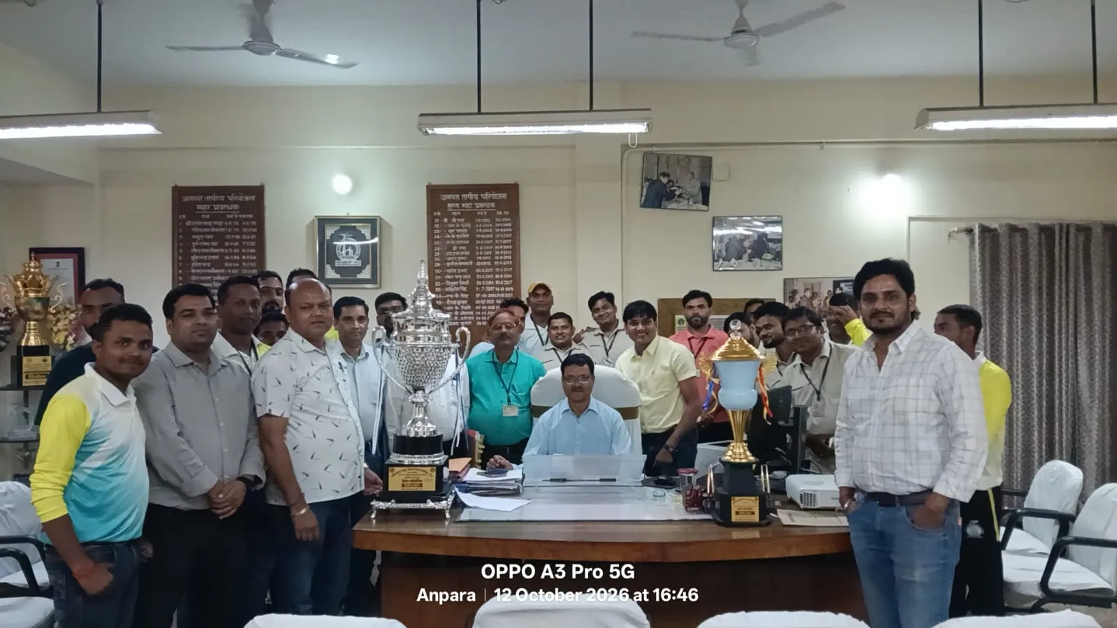 अनपरा परियोजना के खिलाड़ियों ने क्रिकेट एवं कुश्ती में रजत पदक जीतकर किया परियोजना का नाम रोशन