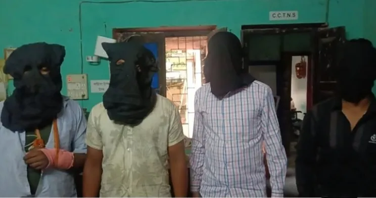 सोनबरसा और घोरहट मठिया लूटकांड का खुलासा, तीन लुटेरे गिरफ्तार